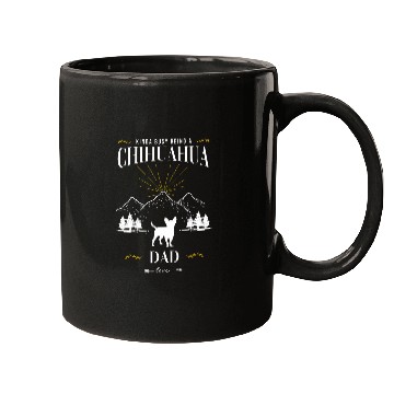 Discover Kinda Busy Being a Chihuahua Dad Mugs