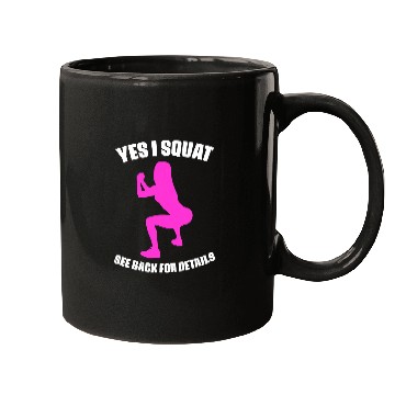 Discover Humorous Exercise Workout Squat Quotes for Fitness Lovers 22 Mugs