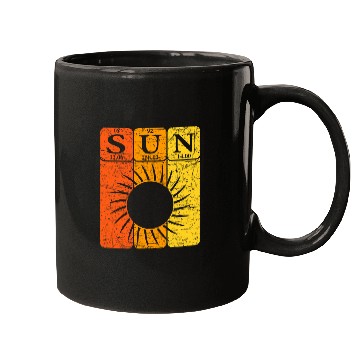 Discover Sun Periodic Table Elements Space Sun Astronomy Nerd 1 Mugs