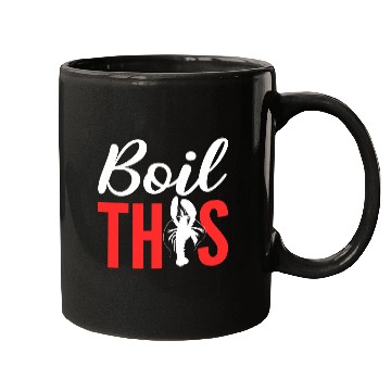 Discover Crawfish Boil Chef Mugs