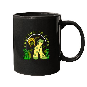 Discover St  Patricks Day Falling In Luck Horse Shoe Socks nurses Tee Mugs