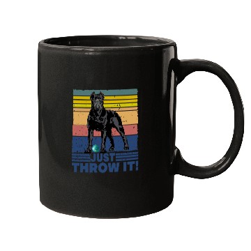 Discover Just Throw It Cane Corso Mugs