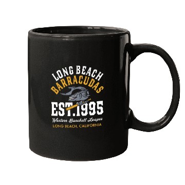 Discover Long Beach Barracudas californias Defunct Baseball Unisex Mugs