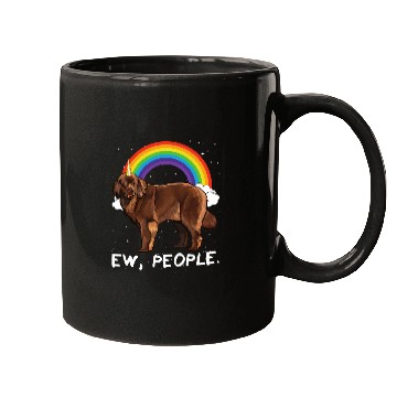 Discover Rainbow Newfoundland Ew People Unicorns Dog Mugs