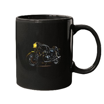 Discover Stylish Retro vintages Cafe Racer Motorcycle 23 Mugs