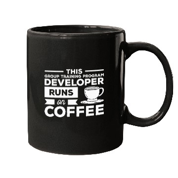 Discover This Group Training Program Developer Runs On Coffee 1 Mugs