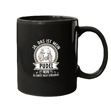 Discover Poodle owner dog does not stroke Mugs
