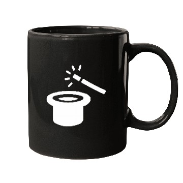 Discover Magic Hat Trick Magician Mugs