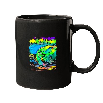 Discover Surfer Pop Art Mugs