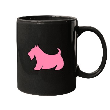 Discover Dog Scottish Terrier Pink Scottish Terrier Mugs