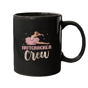 Discover Nutcracker Crew Ballet Dancer Ballerina Dance Distressed Mugs