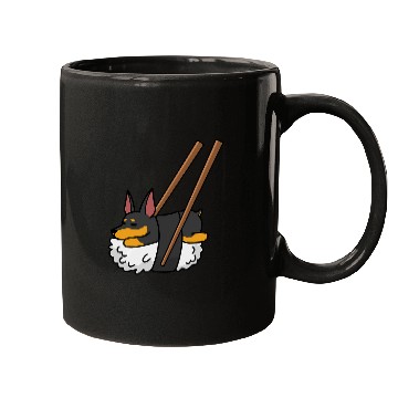 Discover Sushi Miniature Pinscher Dog 1 Mugs