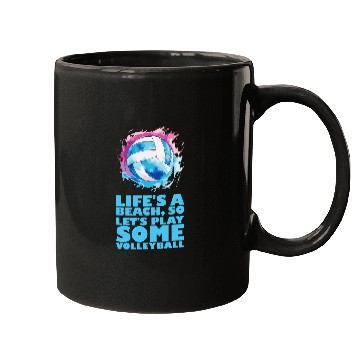 Discover Volleyball Player Coachs Training Game Beach Volleyball 15 Mugs