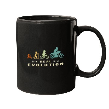 Discover Motorcycle Evolution Moped Accessories DDR Vehicles Mugs