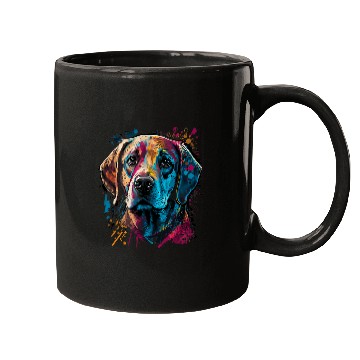 Discover Labrador Lab Dog Lover Splash Graffiti Art Pet 28 Mugs