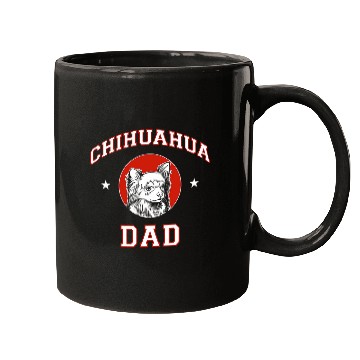 Discover Long Haired Chihuahua Dad Dog Father Mugs