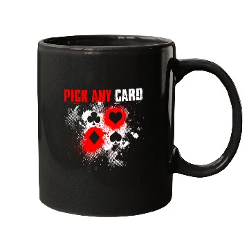 Discover Magic Pick any Card Magician Mugs