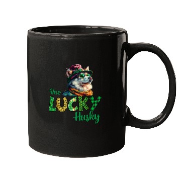 Discover Majestic Husky Gnome A St  Patricks Celebration 2 Mugs