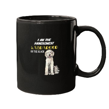 Discover The handsomest labradoodle Mugs
