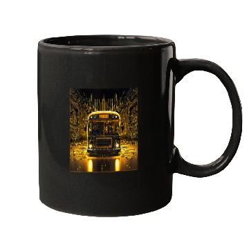 Discover School Bus Driver Art 24 Mugs