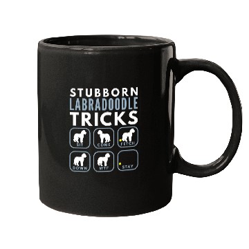Discover Stubborn Labradoodle Tricks Dog Training 2 Mugs