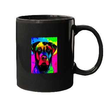 Discover Labrador Lab Dog Labrador Pop Art Design Gradient Mugs