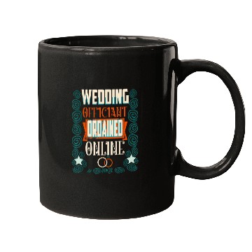 Discover Wedding Officiant Instructs Internet Ordained Minister Gift Mugs