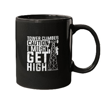 Discover Telecommunications Tower Climbers Essentials Lineman Tools Mugs
