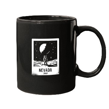Discover Nevada 1969 Astronaut Moon Landing Area 51 Mugs