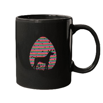 Discover vintages Easter Egg German Shorthaired Pointer Dog Easter Mugs