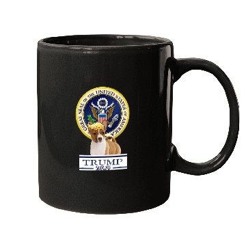 Discover Trump Dog Basenji Mugs