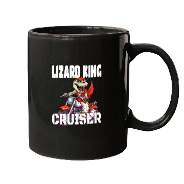 Discover TRexs And Motorcycle Lizard King Cruiser 25 Mugs