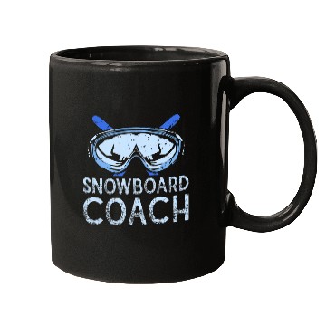 Discover Snowboard Coachs Snowboarder Slopes Snowboarding Winter Mugs