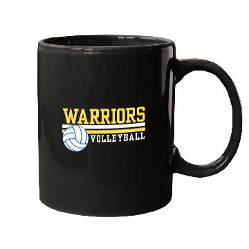 Discover Warriors Volleyball Line Mugs