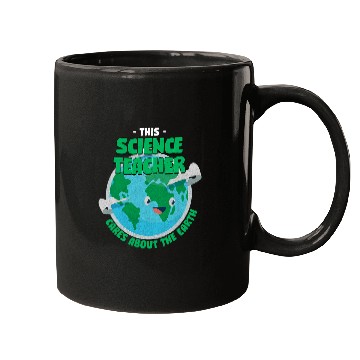 Discover This Science Teacher Cares About the Earth Nature Lover Mugs