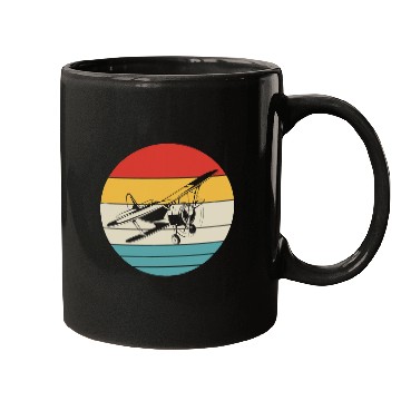 Discover Airplane Plane Pilot Aviation Flight Flying Retro Mugs