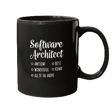 Discover Software Architect Funny Gift Mugs