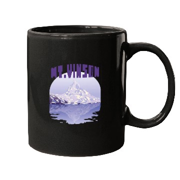 Discover Mountains Antarctica Climbing Mount Vinson Nature Hiking Mugs