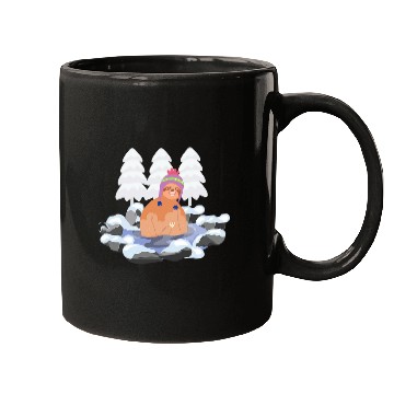 Discover Sloth Ice Bathing Winter Refreshing Bath Mugs