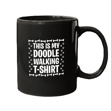 Discover This Is My Doodle Walking Labradoodle Goldendoodle Mugs