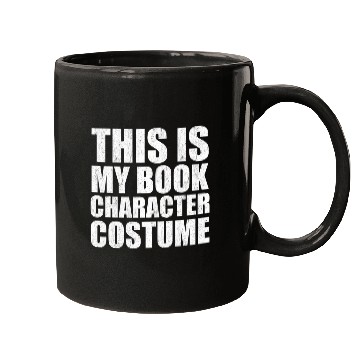 Discover This Is My Book Character Costume For Book Lovers Funny 21 Mugs
