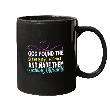 Discover Wedding Officiant Ordained Minister 214 Mugs
