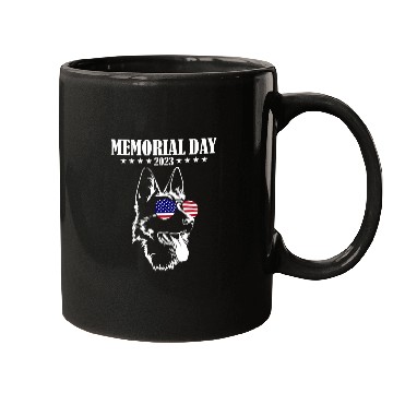 Discover Memorial Day German Shepherd Mugs
