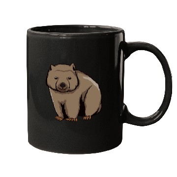 Discover Wombat Art Design Illustration Wombat Mugs