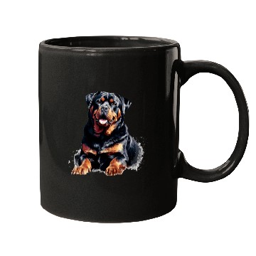 Discover Regal Rottweiler Dogloving artworks K9 1 Mugs