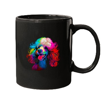 Discover Rainbow Poodle Designer Mugs