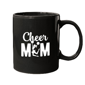 Discover Womens Cheer Mom Gymnastics Cheerleading Mom Squad 1 Mugs