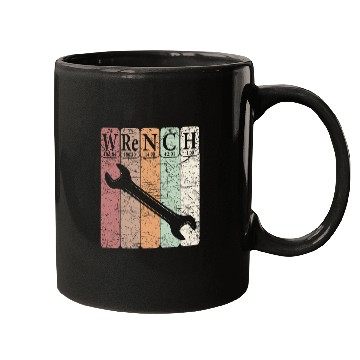 Discover Wrench Periodic Table Elements Mechanic Handyman 21 Mugs