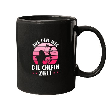 Discover Womens Archery The Chefin Aims Archery Mugs
