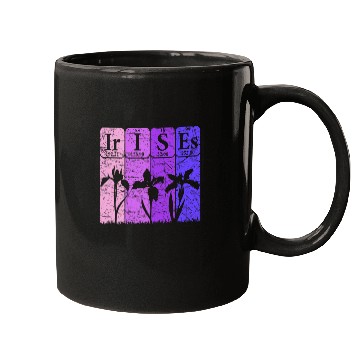 Discover Irises Periodic Table Elements Florist Irises Flowers Lover Mugs